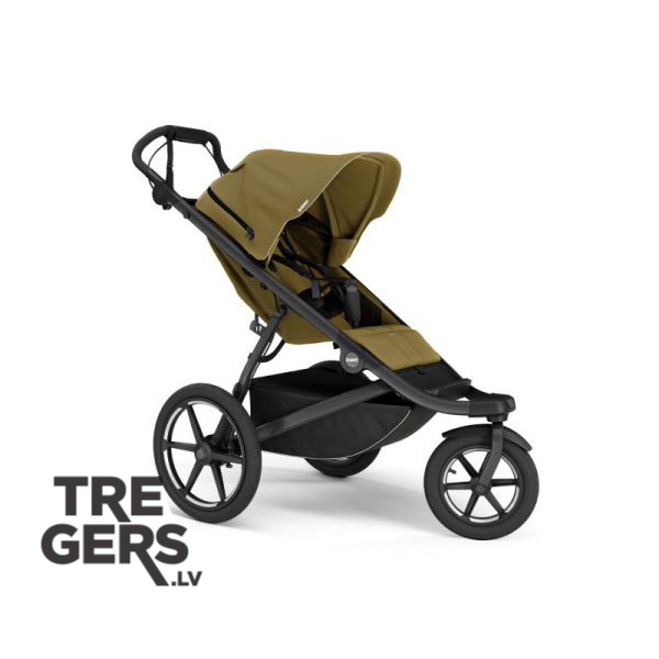 Thule Urban Glide 3 Nutria Green, Thule Urban Glide 3 Olīvzaļi rati, Urban Glide 3 Nutria Green, Urban Glide 3 Olīvzaļi, Thule Urban Glide 3, Thule Urban Glide rati, Olīvzaļi bērnu rati, Bērnu rati olīvzaļi, Thule rati skriešanai 