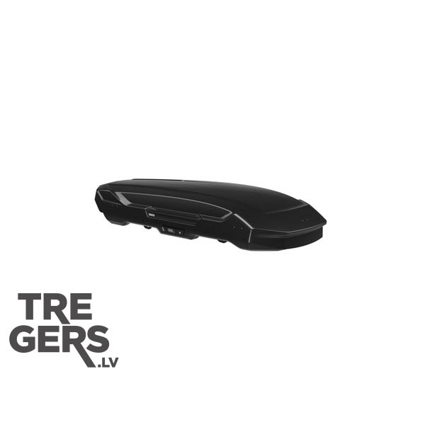 Thule Motion 3 L Low jumta kaste, Motion 3 L Low Melna, Thule 370L zema profila jumta kaste