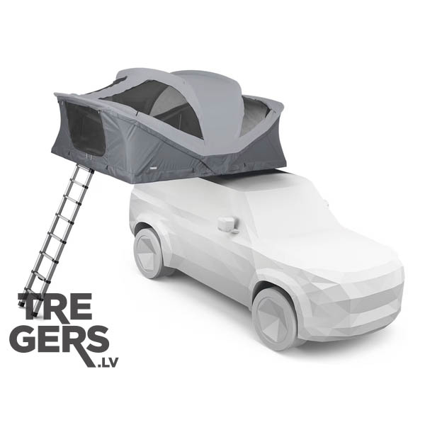 THULE Automašīnas jumta telts Approach 2 L Ashland Grey | 901041 | 4 Personu Jumta Telts