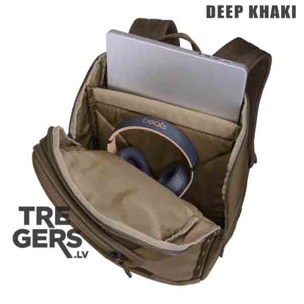 THULE Chasm Backpack 26L datoru mugursoma, Deep Khaki | 3205223