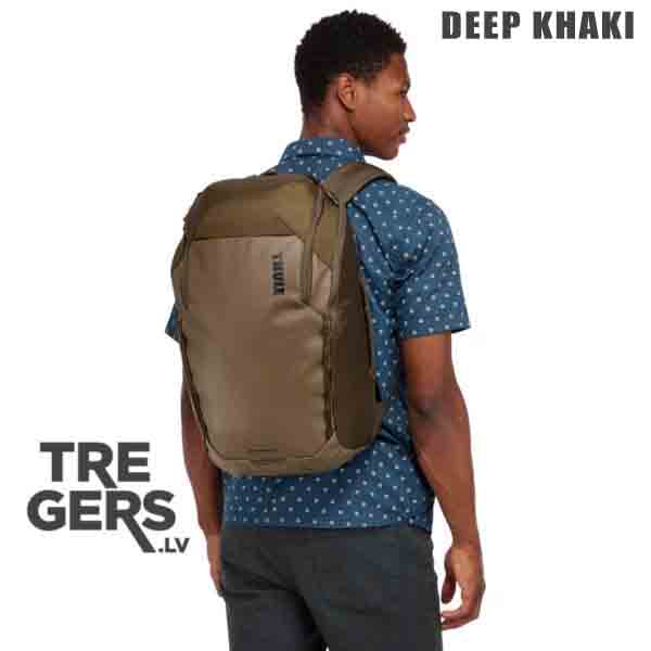 THULE Chasm Backpack 26L datoru mugursoma, Deep Khaki | 3205223
