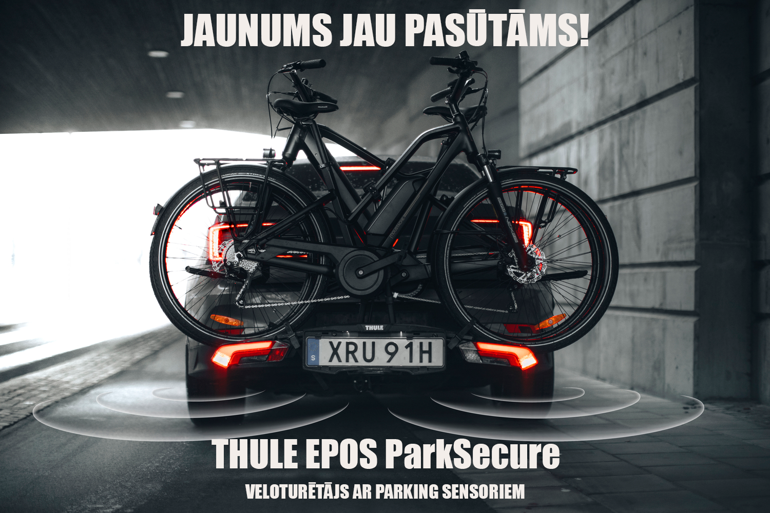 Thule Epos ParkSecure – jaunums Latvijā, oficiālais izplatītājs