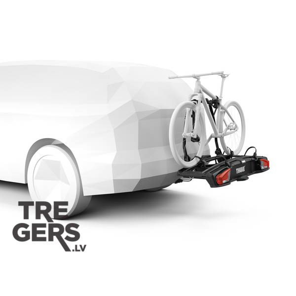 THULE Velosipēdu turētājs uz sakabes āķa VeloSpace 3, 2 velo Black | 9032100