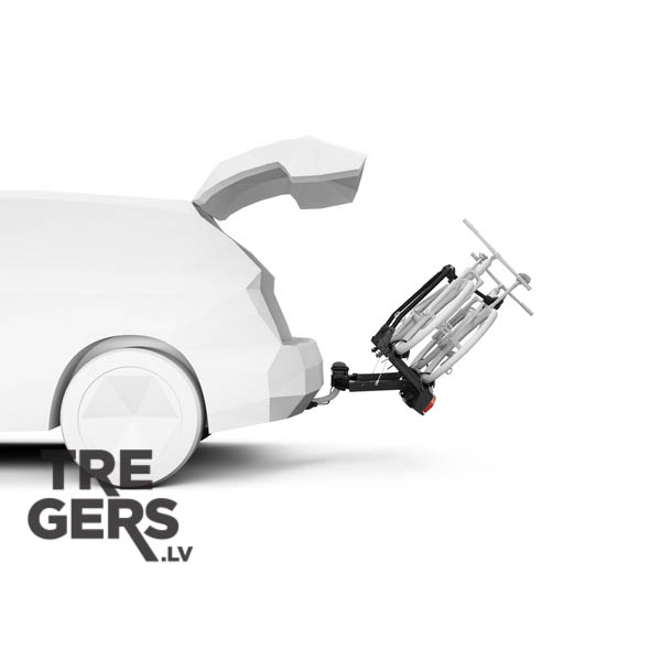 THULE Velosipēdu turētājs uz sakabes āķa VeloSpace 3, 2 velo Black | 9032100