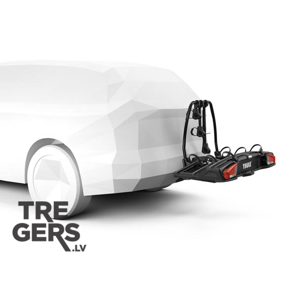 THULE Velosipēdu turētājs uz sakabes āķa VeloSpace 3, 3 velo Black | 9033100